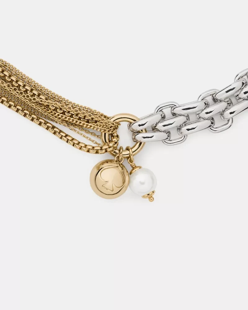 Chain Reaction Asymmetrical Bracelet