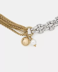 Chain Reaction Asymmetrical Bracelet