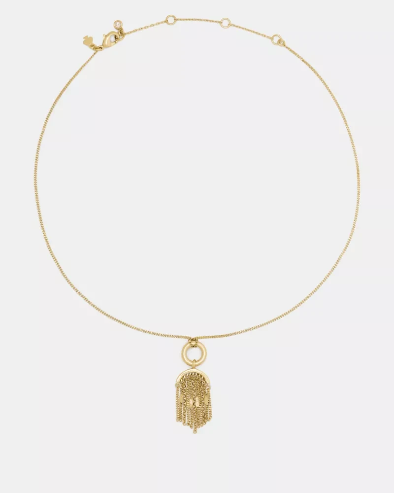 Chain Reaction Tassel Pendant