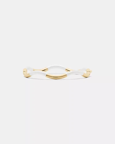 Wave Thin Bangle
