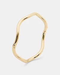 Wave Thin Bangle