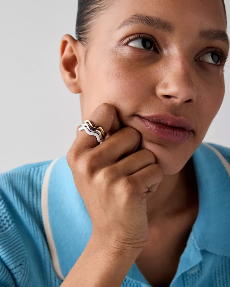 Wave Ring Set