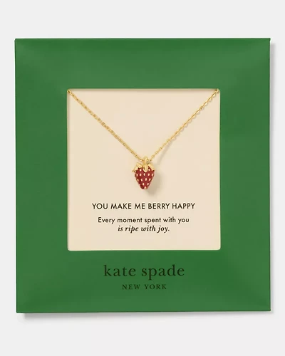 Gifting You Make Me Berry Happy Pendant