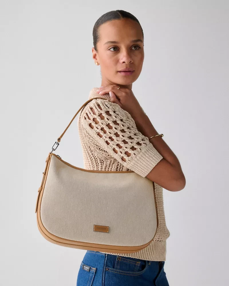 Liv Canvas Large Hobo Bag