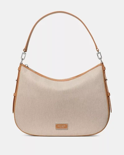 Liv Canvas Large Hobo Bag
