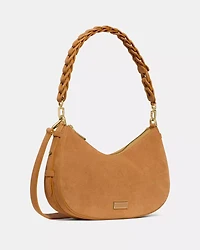 Liv Suede Convertible Shoulder Bag