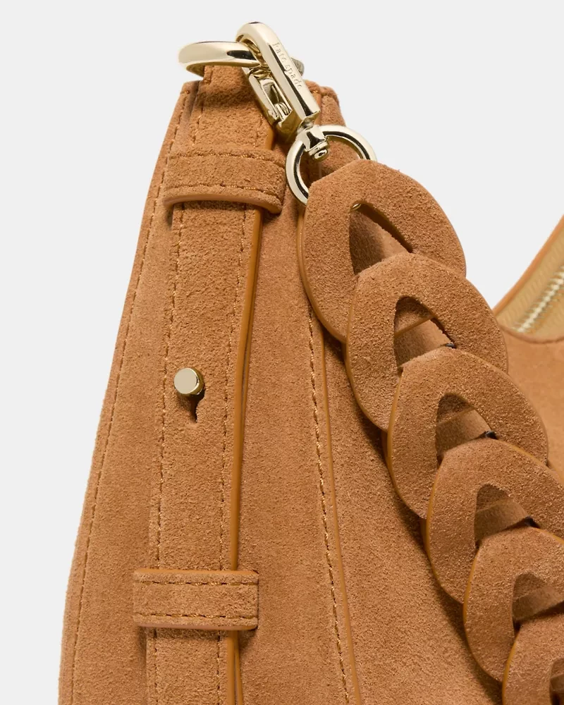 Liv Suede Convertible Shoulder Bag