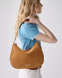 Liv Suede Large Hobo Bag
