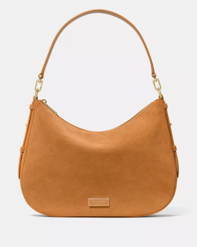 Liv Suede Large Hobo Bag