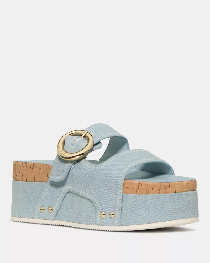Halo Platform Footbed Sandal