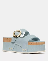 Halo Platform Footbed Sandal