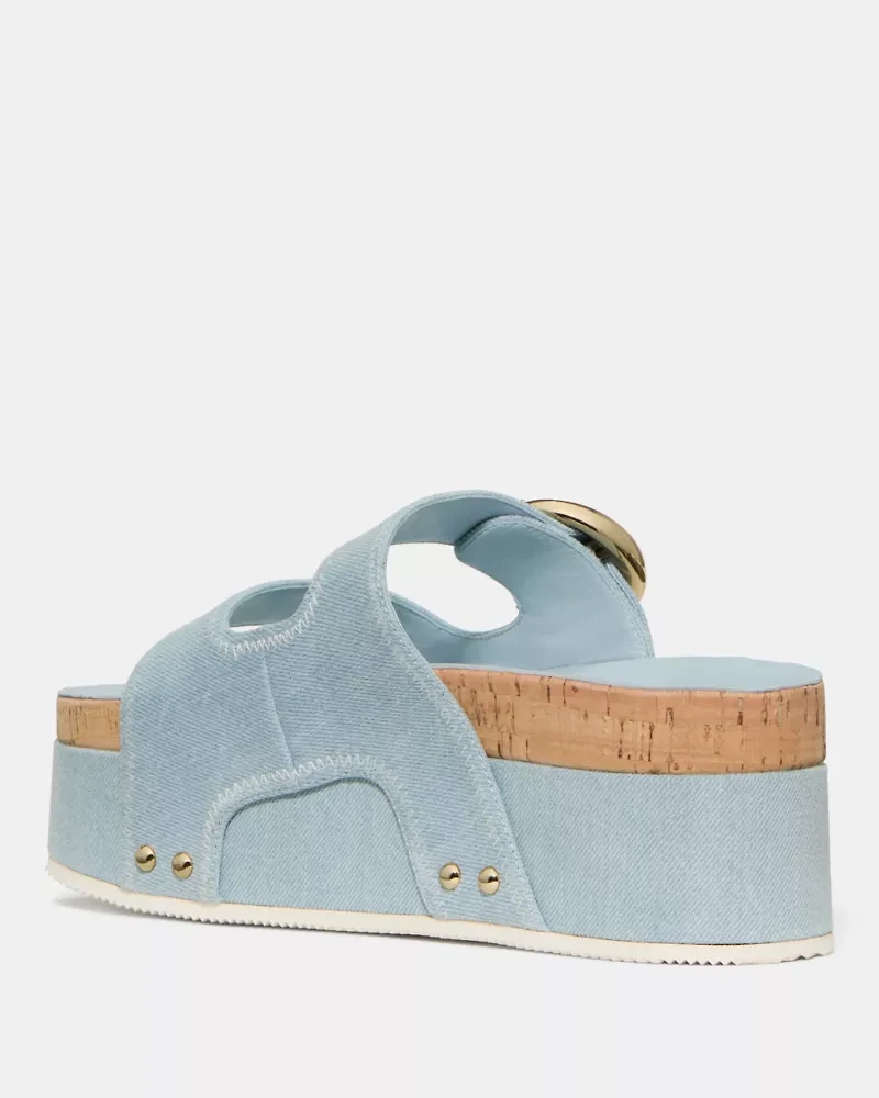 Halo Platform Footbed Sandal