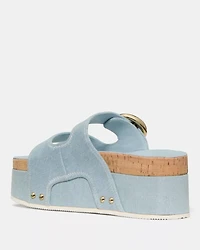 Halo Platform Footbed Sandal