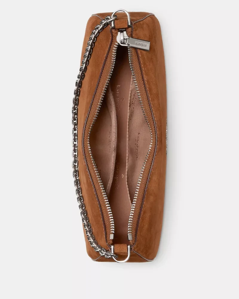 Margot Suede Shoulder Bag