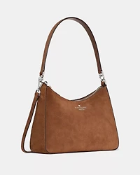 Margot Suede Shoulder Bag