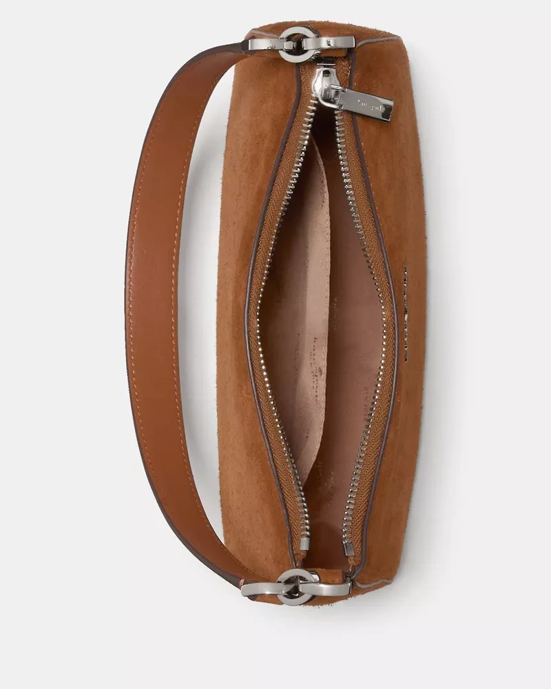 Margot Suede Shoulder Bag
