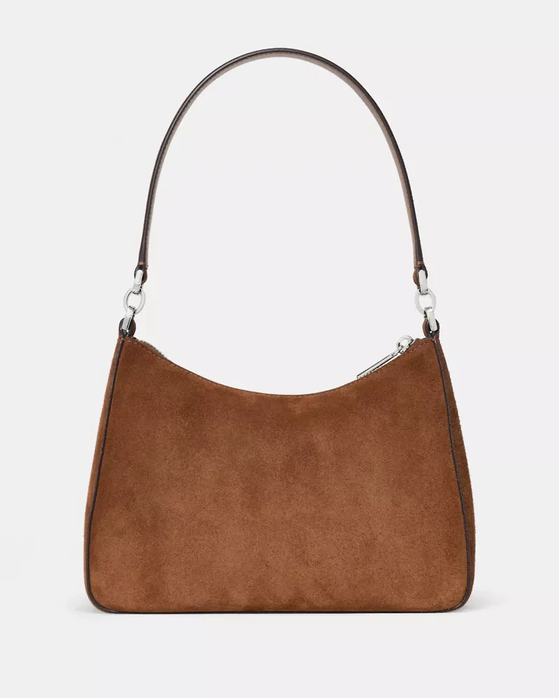 Margot Suede Shoulder Bag