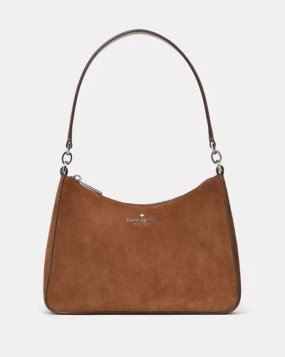 Margot Suede Shoulder Bag