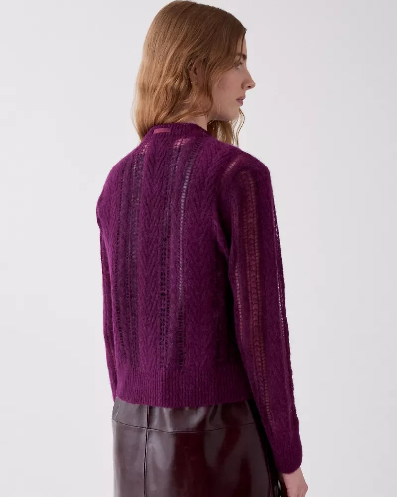 Pointelle Cardigan