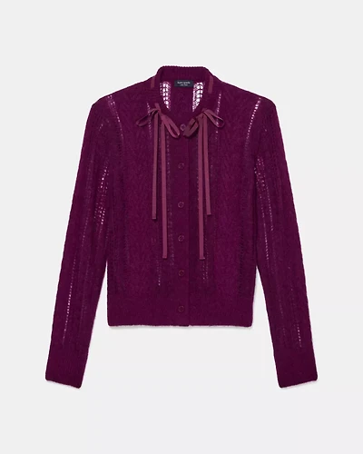 Pointelle Cardigan