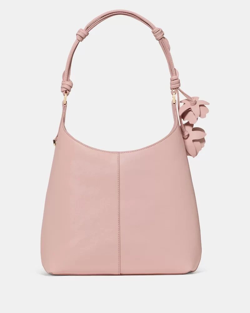 454 Floral Handle Small Shoulder Bag