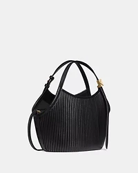 Deco Pleated Small Tulip Tote Bag
