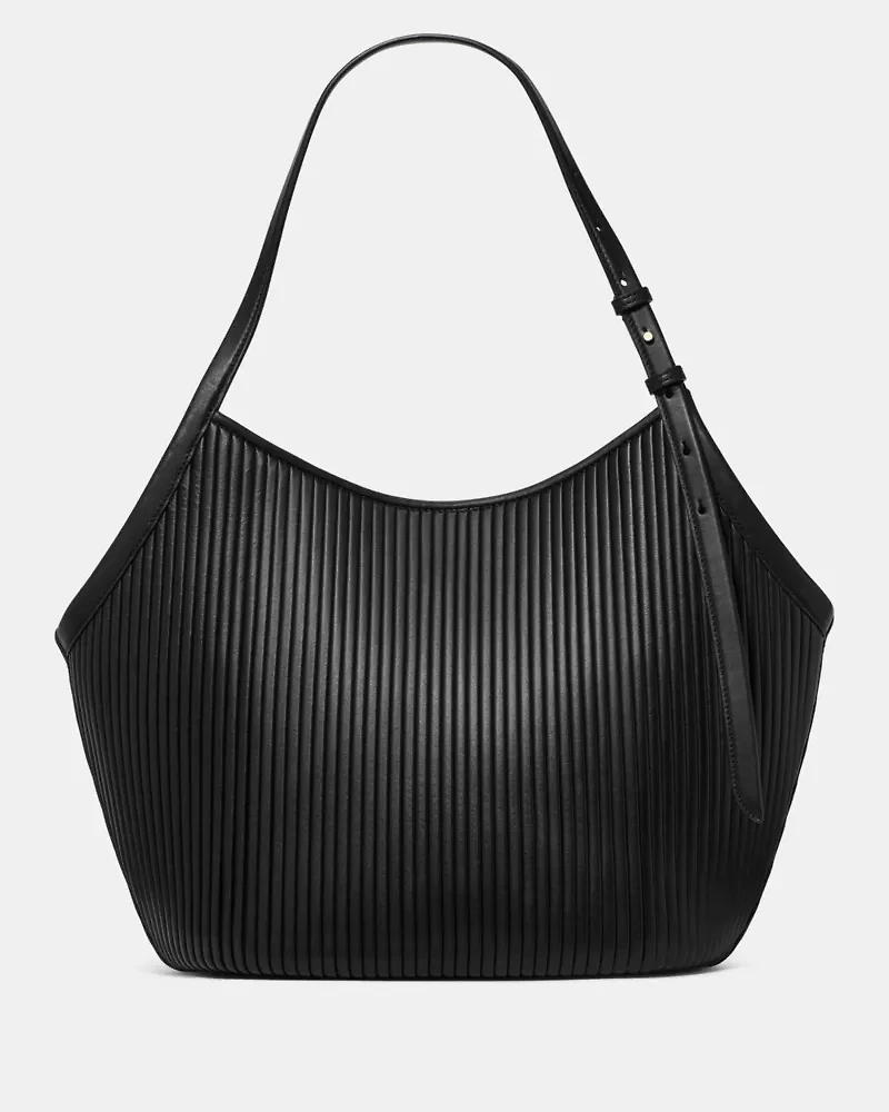 Deco Pleated Tulip Tote Bag