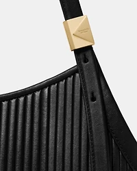 Deco Pleated Tulip Tote Bag