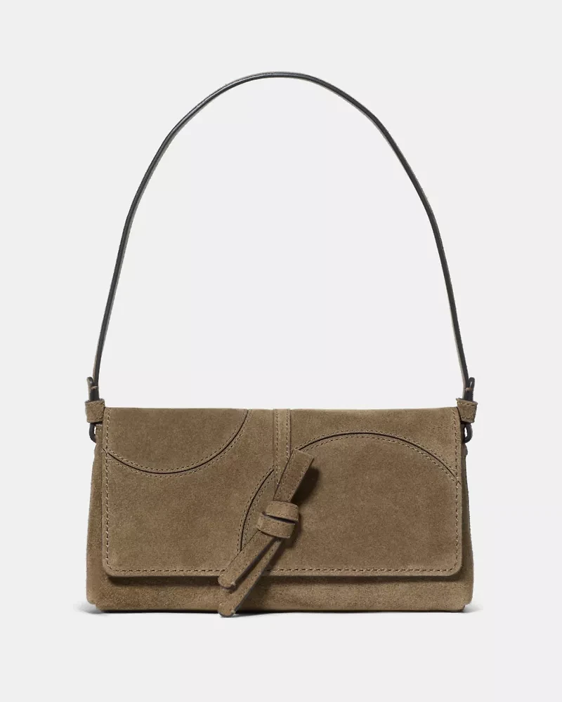 Loop Dot Patchwork Small Flap Shoulder Bag