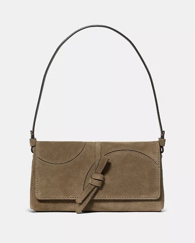 Loop Dot Patchwork Small Flap Shoulder Bag