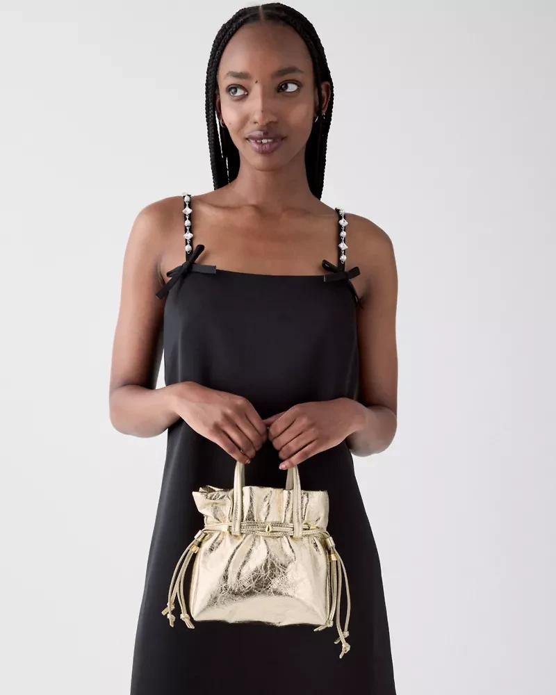 Rio Metallic Mini Tote Bag