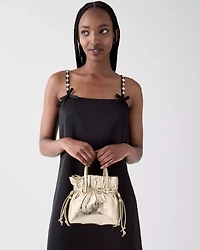 Rio Metallic Mini Tote Bag