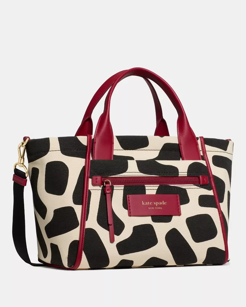 Dash Giraffe Canvas Tote Bag