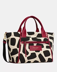Dash Giraffe Canvas Tote Bag