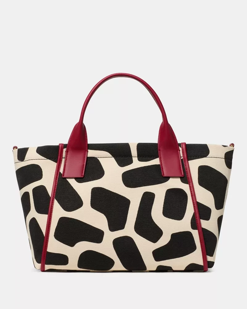 Dash Giraffe Canvas Tote Bag
