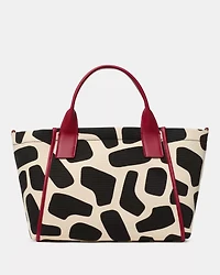 Dash Giraffe Canvas Tote Bag