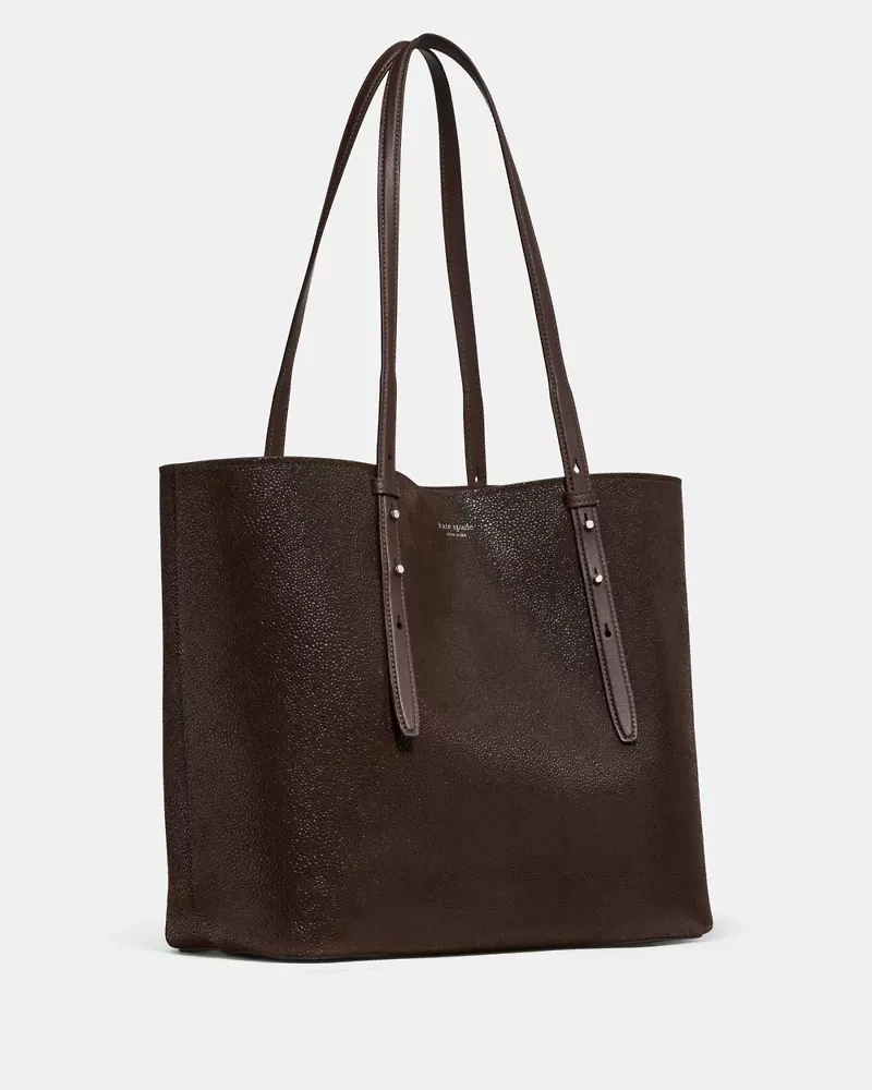 Do It All Dot Suede Large Tote Bag