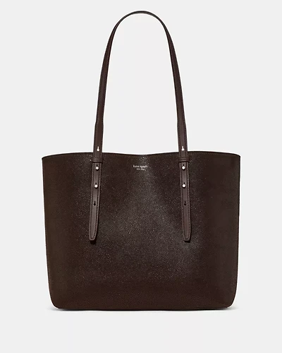 Do It All Dot Suede Large Tote Bag