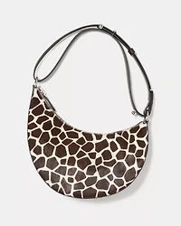 Duo Giraffe Haircalf Crossbody Bag