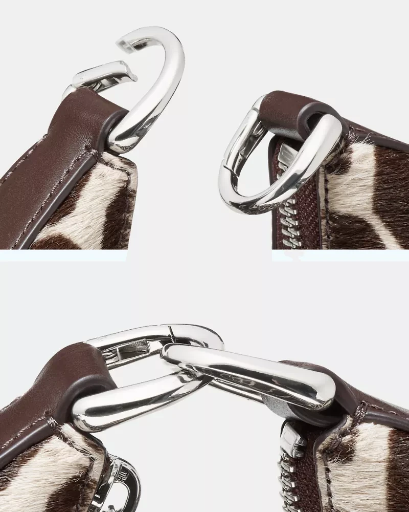 Duo Giraffe Haircalf Crossbody Bag