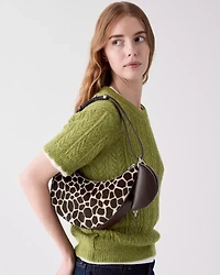Duo Giraffe Haircalf Crossbody Bag
