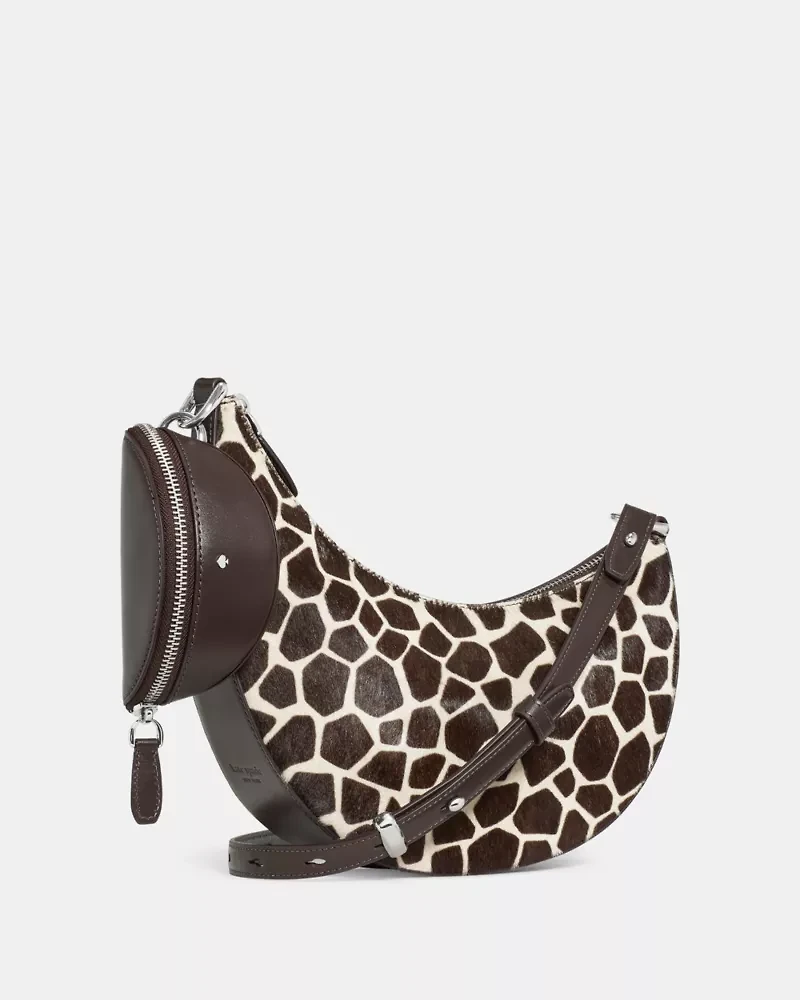 Duo Giraffe Haircalf Crossbody Bag