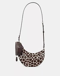Duo Giraffe Haircalf Crossbody Bag