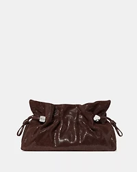 Rio Dot Suede Clutch Bag