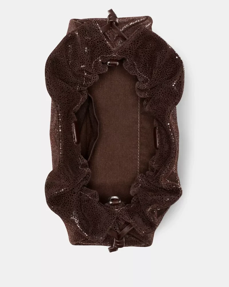 Rio Dot Suede Clutch Bag