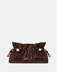 Rio Dot Suede Clutch Bag