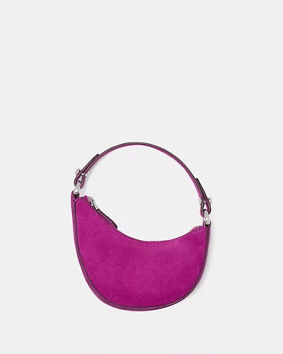 Charmed Suede Nano Duo Bag Charm