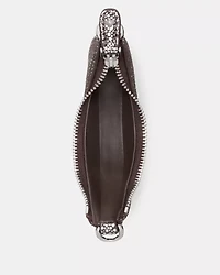 Charmed Metallic Dot Suede Nano Duo Bag Charm
