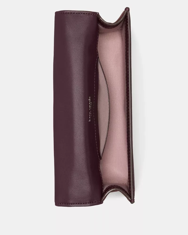 Deco Croc Embossed Mini Crossbody Bag