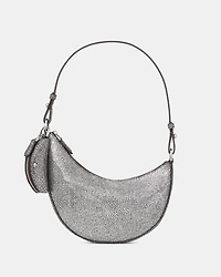 Duo Metallic Dot Suede Mini Shoulder Bag